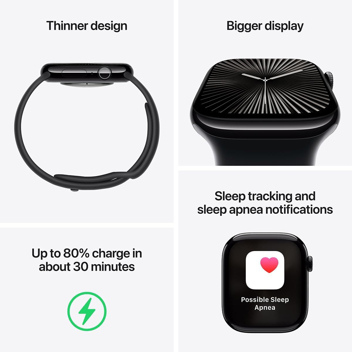 Apple A2997 Watch Series 10 (GPS, 42MM) Renewed