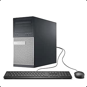 Dell OPTIPLEX 990 MTW i5 Desktop 8GB 256GB SSD WiFi (Renewed)