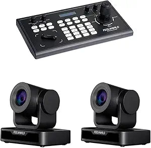FEELWORLD 2X USB10X + KBC10 PTZ Camera Controller Bundle