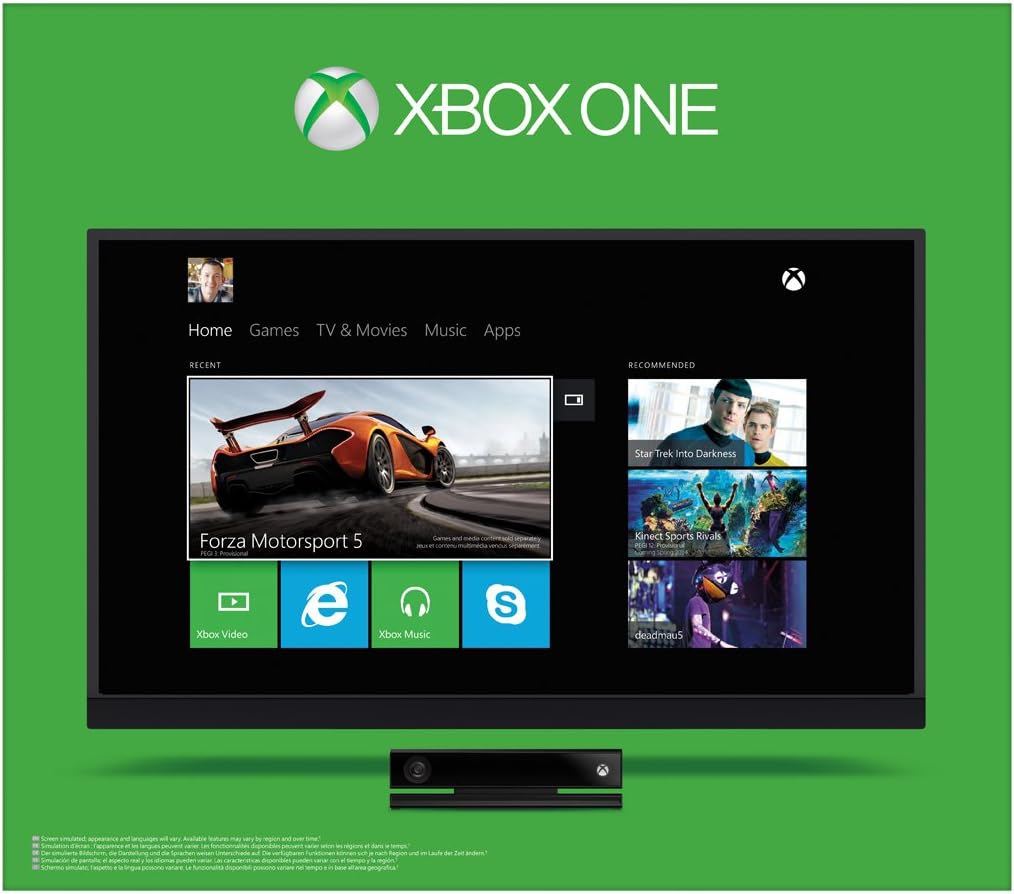 Microsoft xbox one 500 GB Console - Black