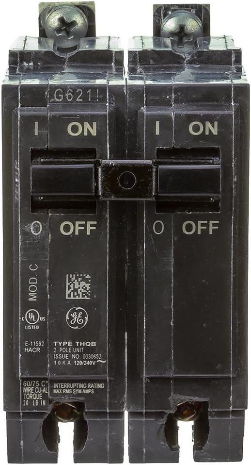GE GETHQB2130 THQB2130 2P30A 120/240V Circuit Breaker — main product image