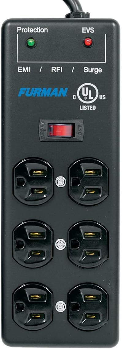 Furman SS-6B-PRO Extreme Voltage Protect Surge Strip — main product image