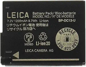 Leica 18729 BP-DC 12 U Lithium-Ion Camera Battery — main product image