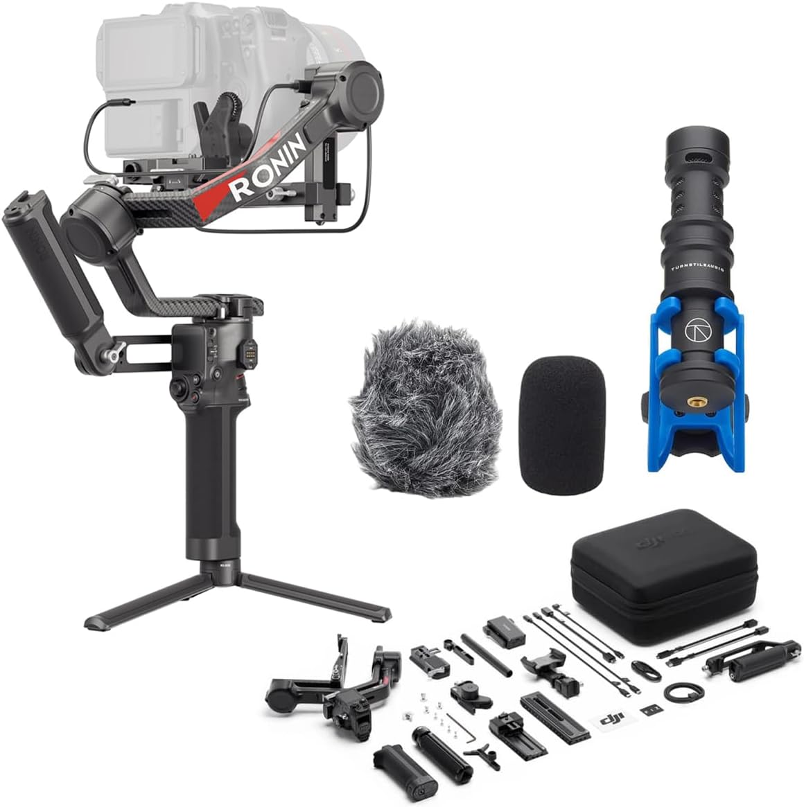 DJI RS 4 Pro Combo 3-Axis Gimbal Stabilizer Kit