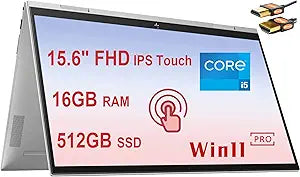 HP Envy X360 15 2-in-1 Touchscreen Laptop i5 16GB 512GB SSD — main product image
