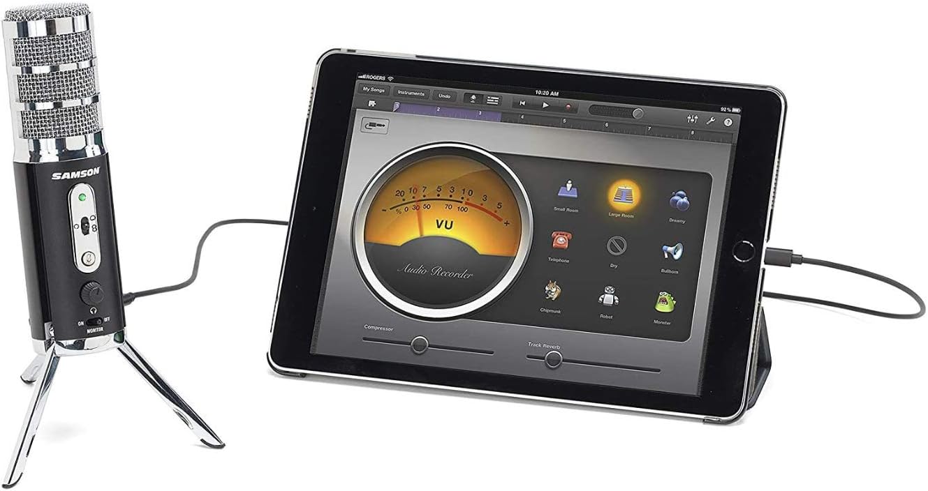 Samson SASAT Satellite USB/iOS Broadcast Microphone