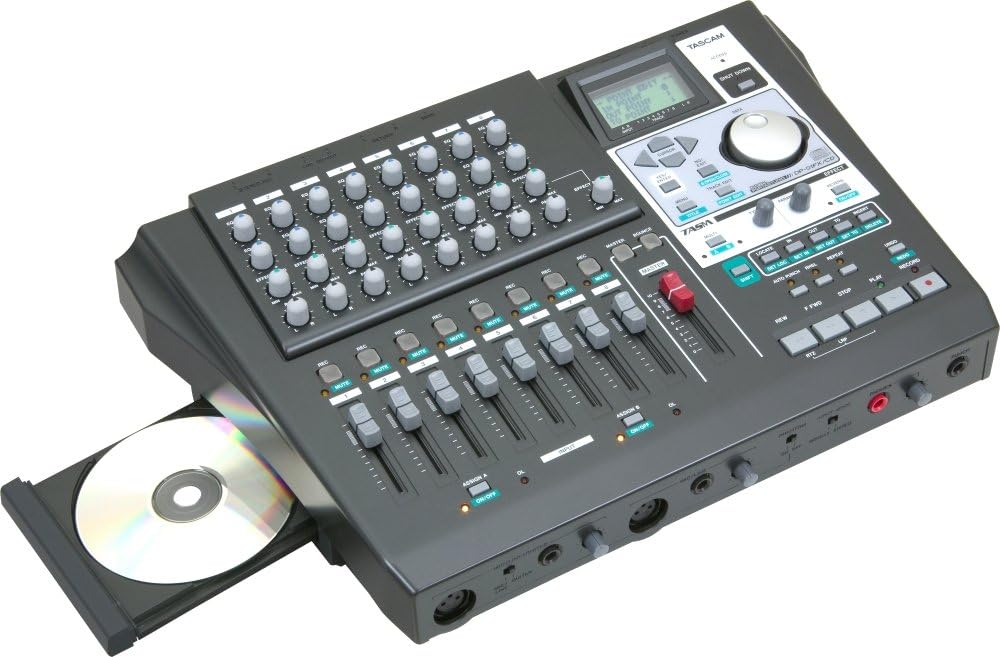 Tascam DP-01FX/CD Digital Portastudio Recorder - 8-Track Recording