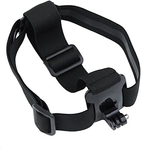 Neewer 10072377 Adjustable Head Strap Mount for GoPro