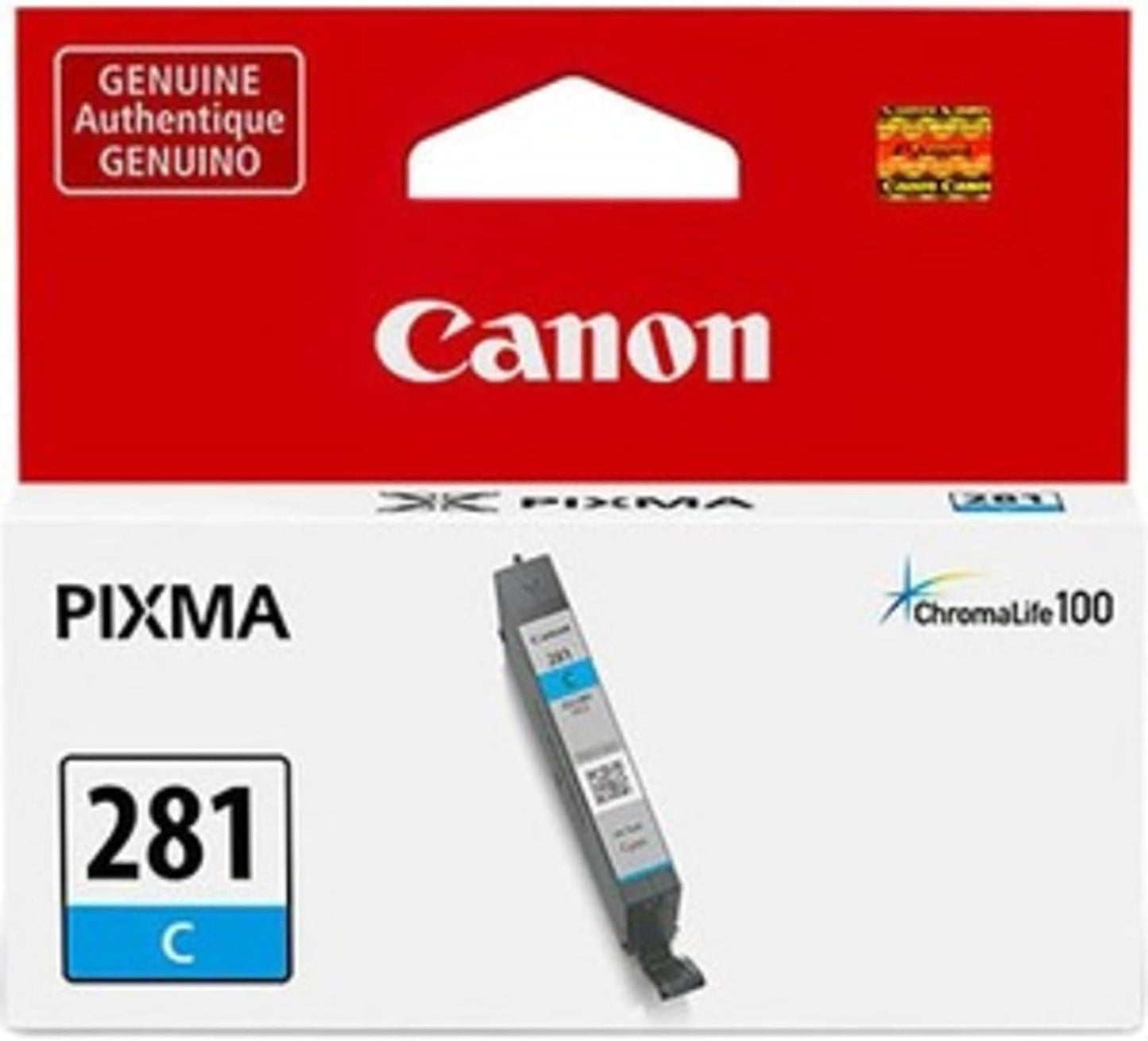 Canon 2088C001 CLI-281 Cyan Genuine Ink Tank