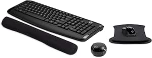 HP 300 Wireless Keyboard Mouse Gel Speaker Bundle