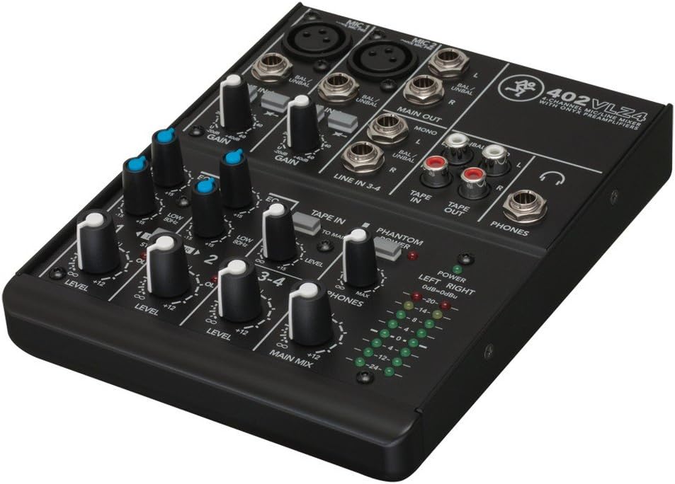 Mackie 402VLZ4 4-Channel Compact Analog Mixer