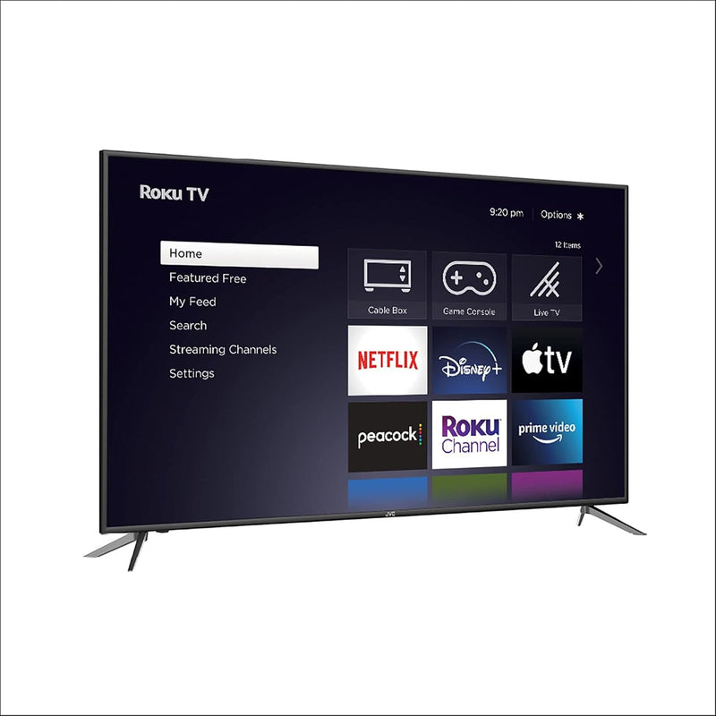 JVC LT-58MAW705 58-Inch 4K Roku Smart TV (Renewed) — main product image