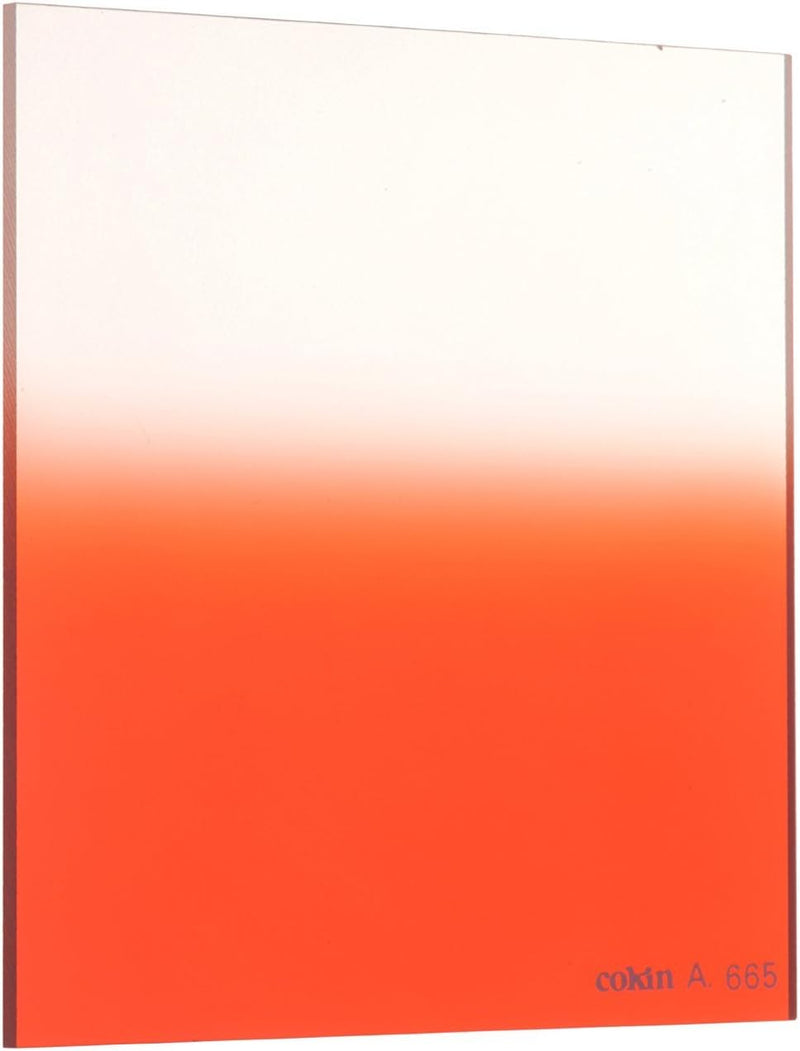 Cokin Z665 Flou Red Graduated Square Filter — main product image
