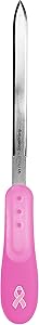 Westcott 15424 9" Pink Breast Cancer Awareness Letter Opener