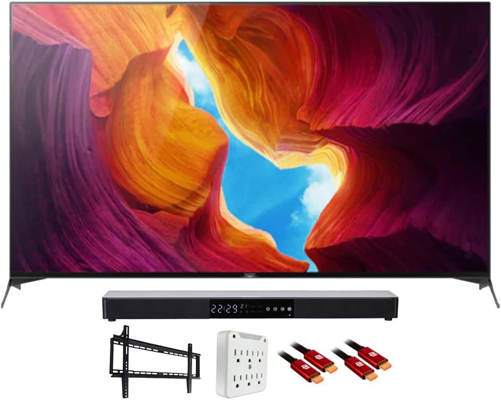 Sony E22SNXBR49X950H 49" 4K UHD Smart TV Bundle