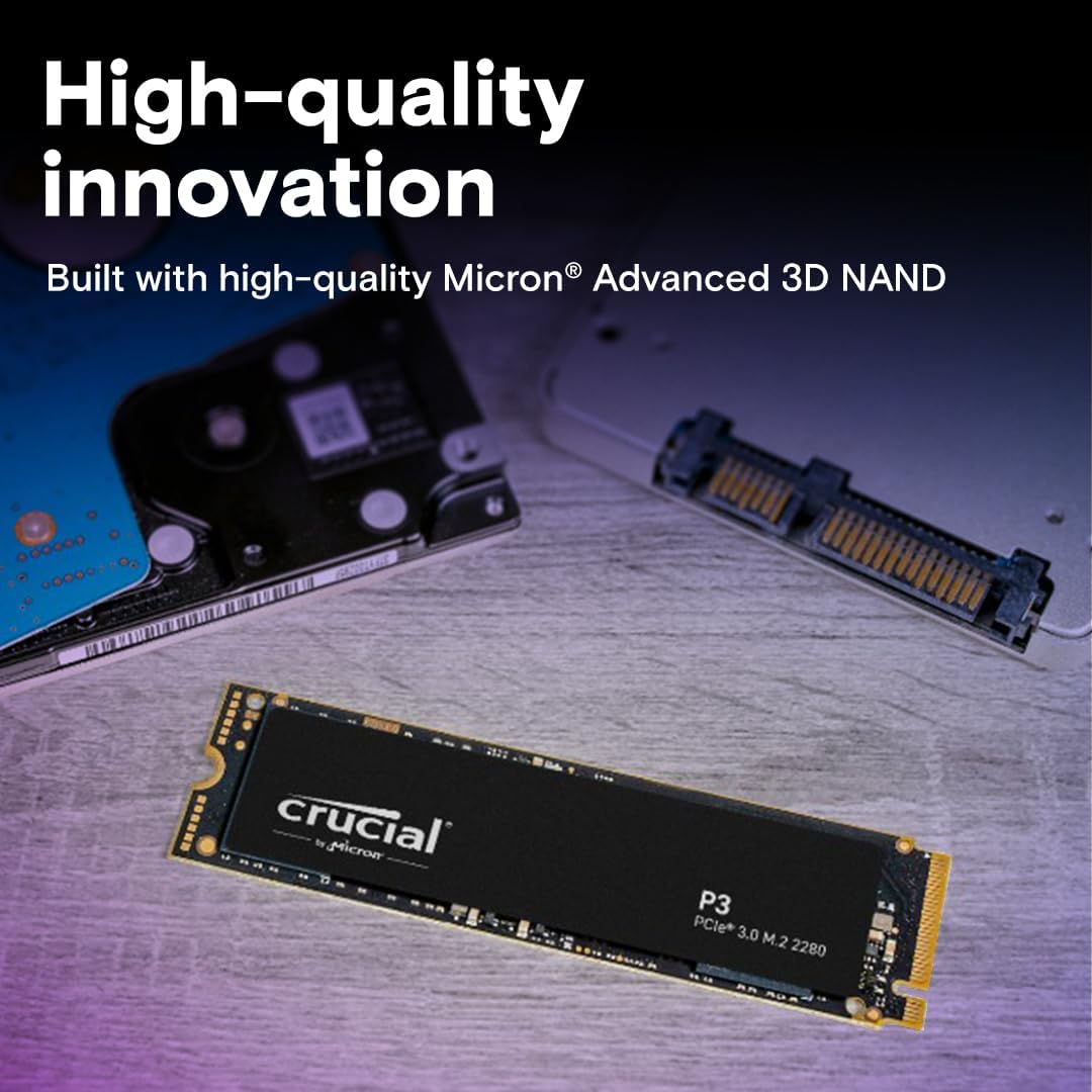 Crucial CT1000P3SSD8 1TB NVMe PCIe Gen3 SSD