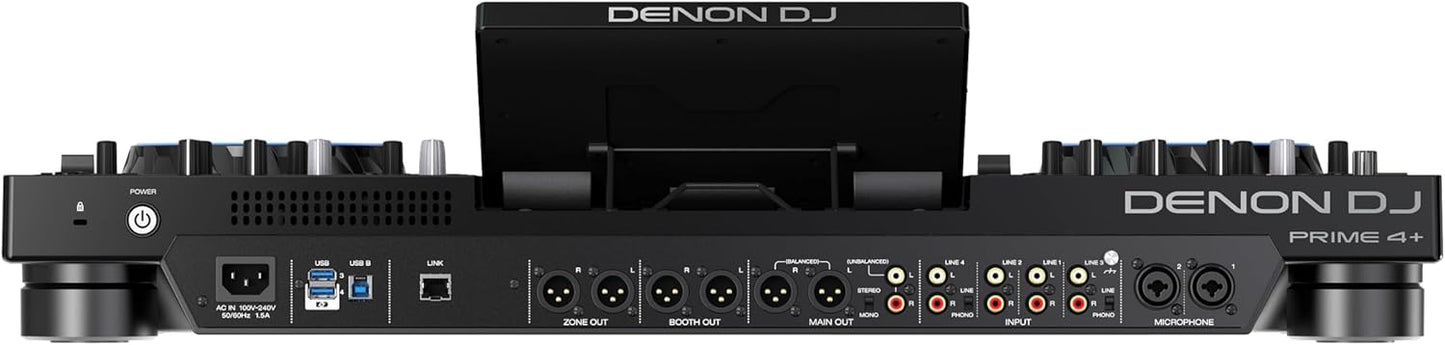 Denon DJ PRIME4+ 4-Deck Stem DJ Controller