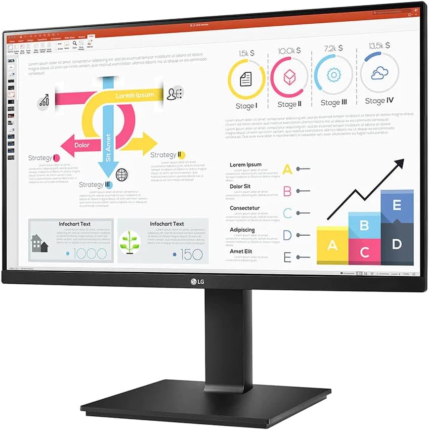 LG 24BP75Q-B 23.8" QHD IPS USB-C Monitor