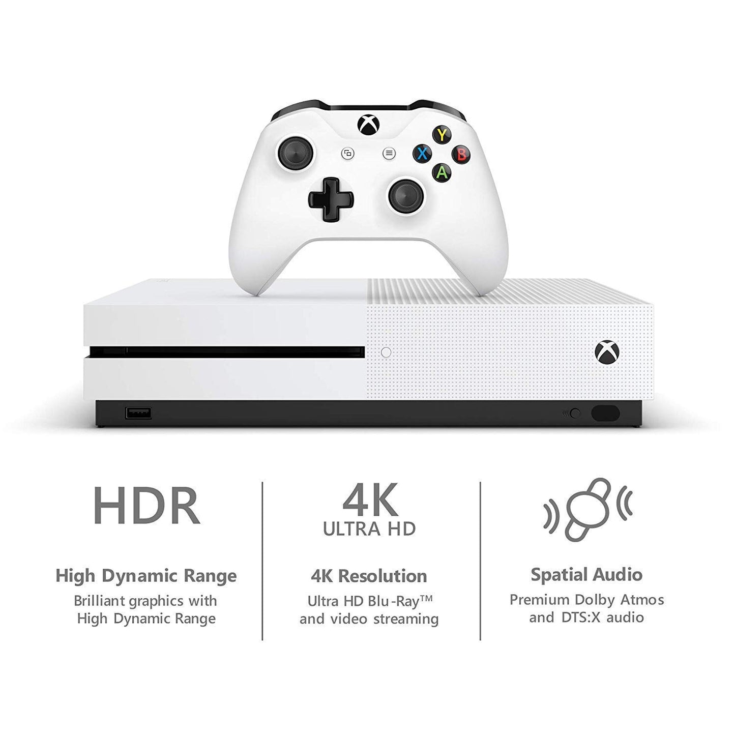 Microsoft Xbox One S 1TB Forza Bundle (Renewed)