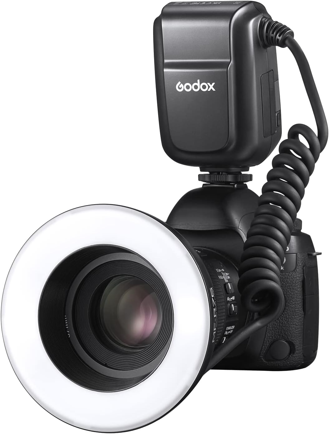 Godox MF-R76 Macro Ring Flash for Sony Canon Nikon Fuji