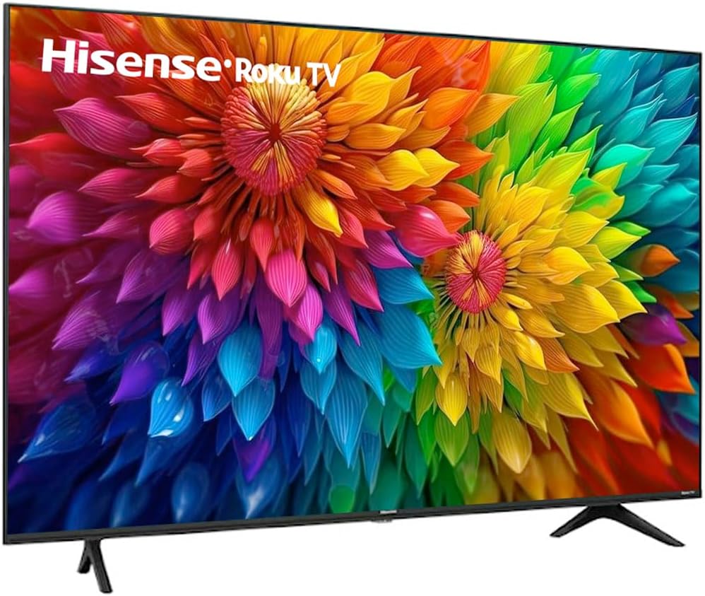 Hisense 50R6E3 50-Inch 4K Roku TV: HDR, Smart Features (Refurbished)