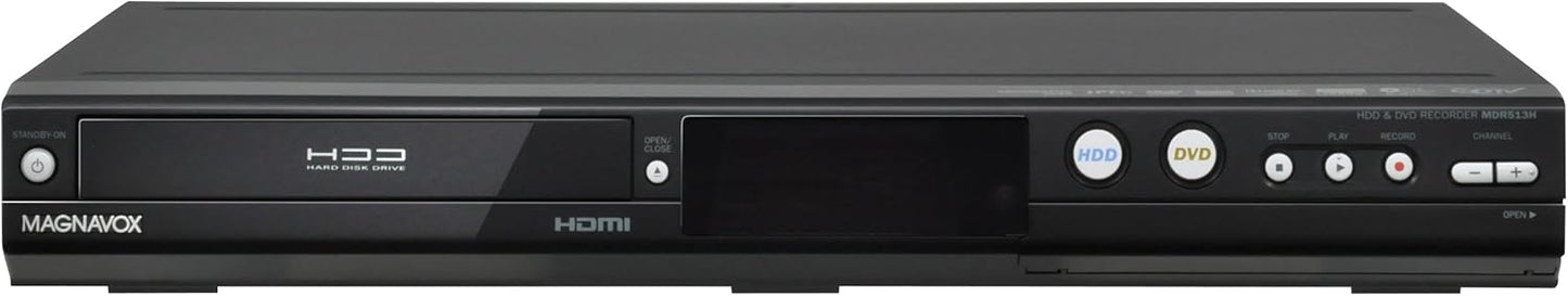 Magnavox MDR513H/F7 HDD DVD Recorder Digital Tuner