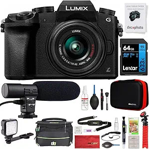 Panasonic E7PNDMCG7KK Lumix G7 4K Camera Bundle