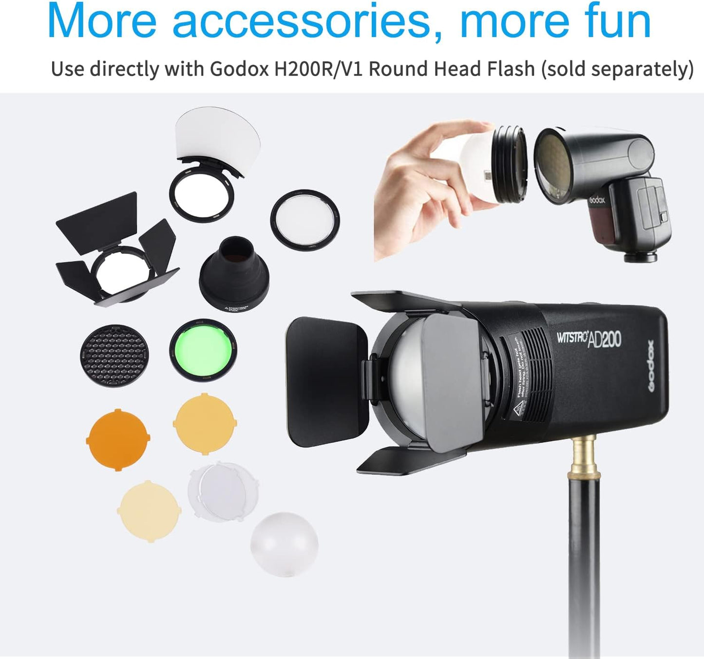 Godox AK-R1 Flash Accessories Kit for H200R V1