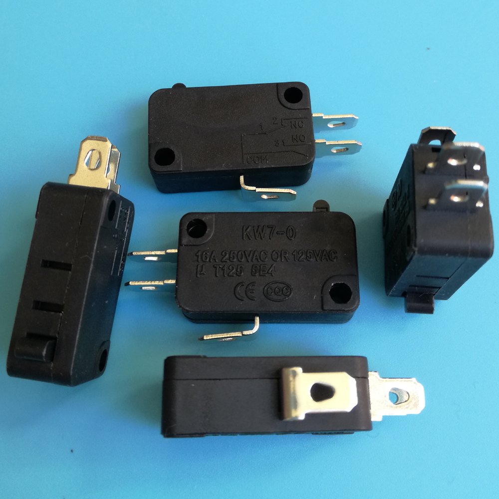 LG KW7-0 Microswitches 16A 3-Pin - 10 Pack