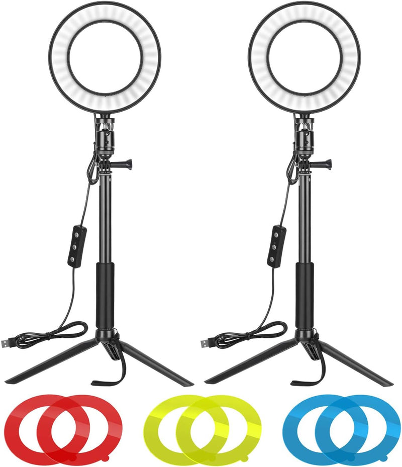 Neewer 10097248 Video Conference Lighting Kit with Tripod — main product image