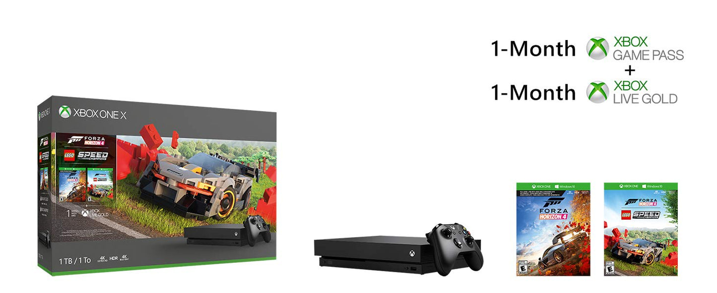 Microsoft 889842522709 Xbox One X Console - Forza Bundle