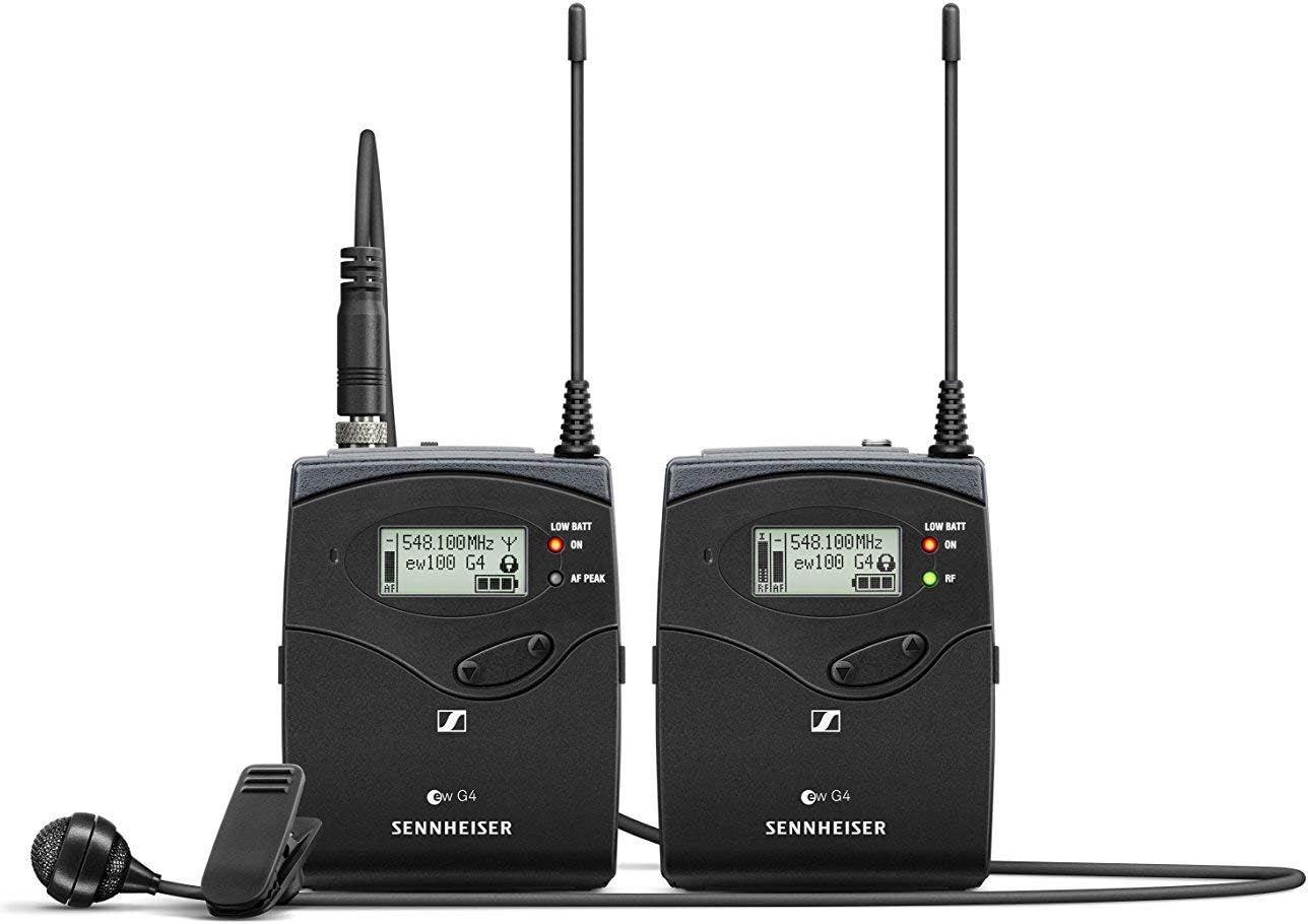 Sennheiser Ew122PG4 Renewed Wireless Lavalier Microphone System