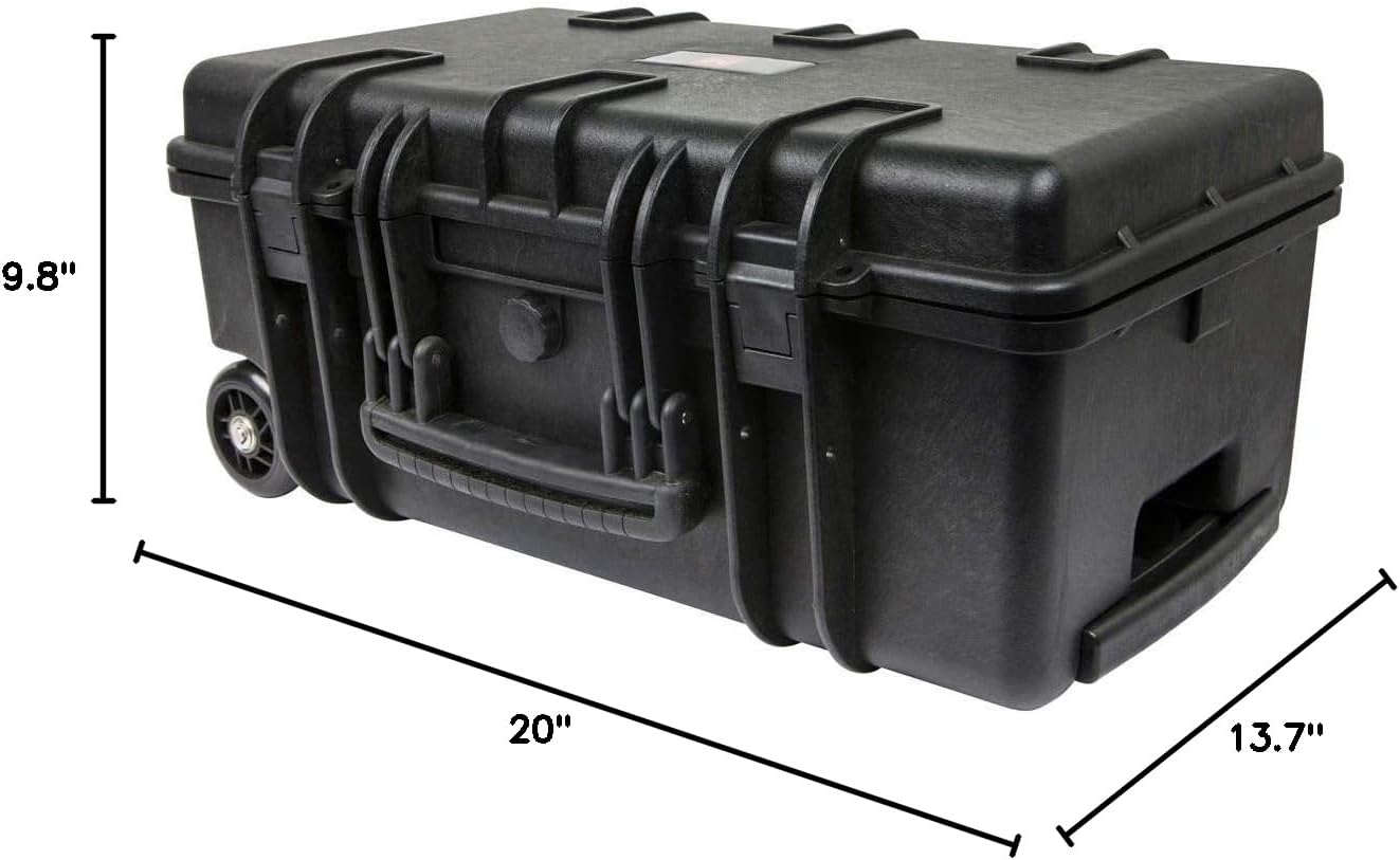 Monoprice Weatherproof Hard Case with Customizable Foam