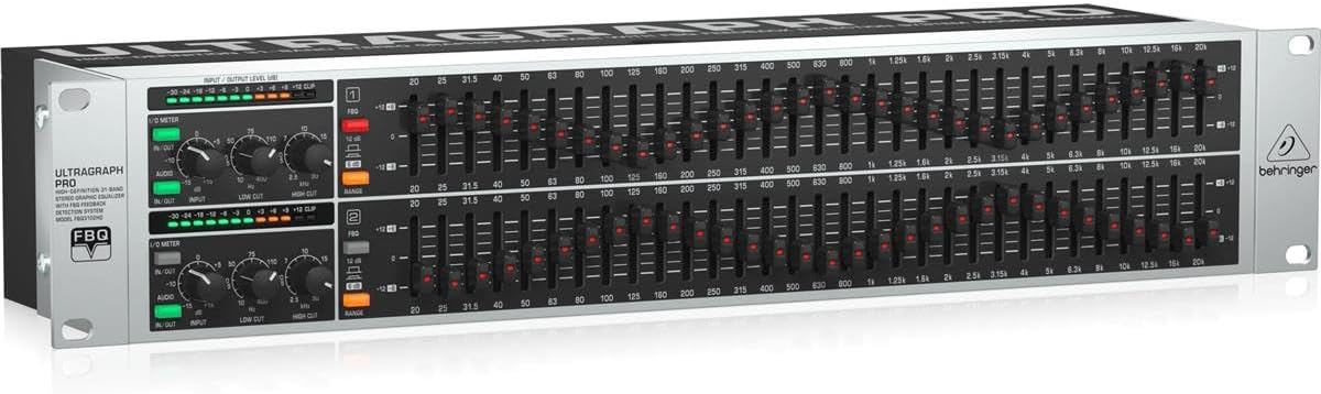 Behringer FBQ3102HD 31-Band Stereo Graphic Equalizer