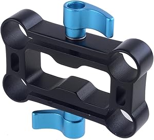 Neewer 10081707 Rod Raiser Clamp for 15mm Rods