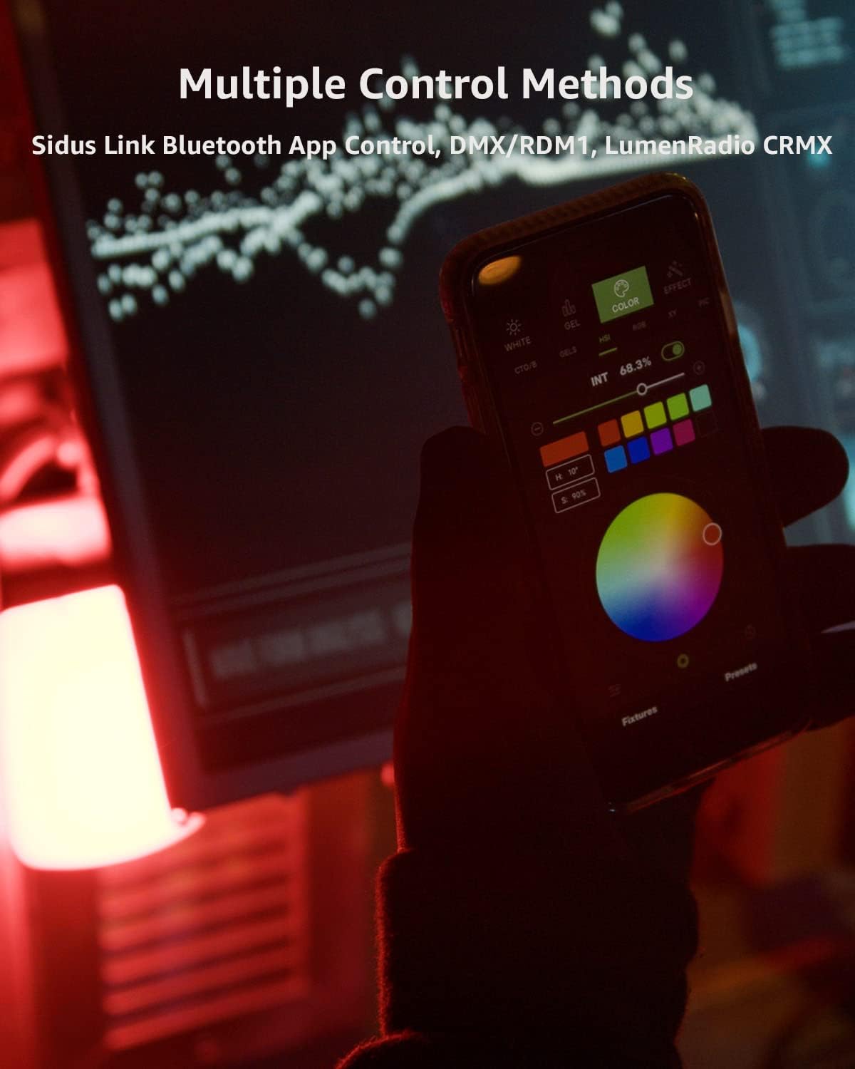 Aputure MC Pro Camera Lights RGBWW Lensed Mini LED Panel