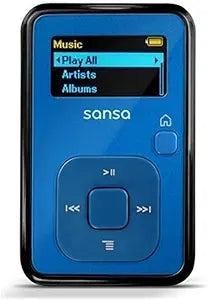 SanDisk SDMX18-008G-A57BQ Clip Plus 8GB MP3 Player Blue — main product image