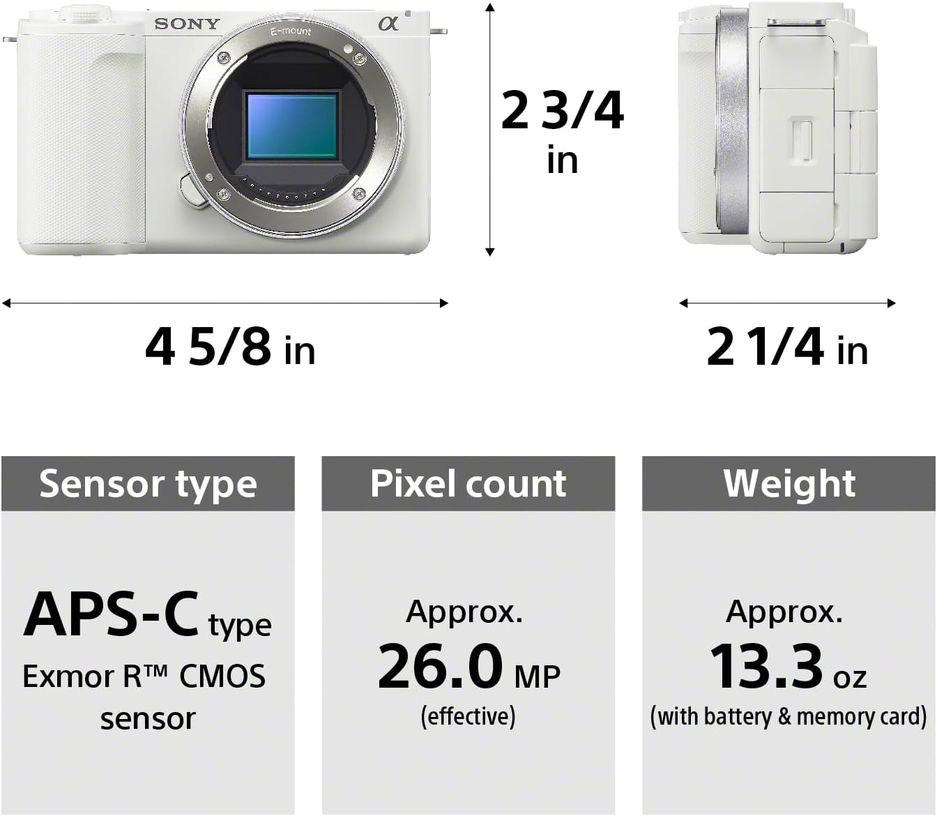 Sony Alpha ZV-E10 II Camera: APS-C Mirrorless for Content Creators