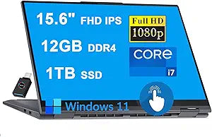 Lenovo Lenovo Yoga 7i 15" FHD Touch 2-in-1 Laptop