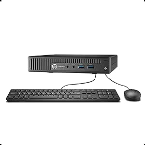HP EliteDesk 705 G3 Mini PC AMD A10 12GB 1TB SSD (Renewed)