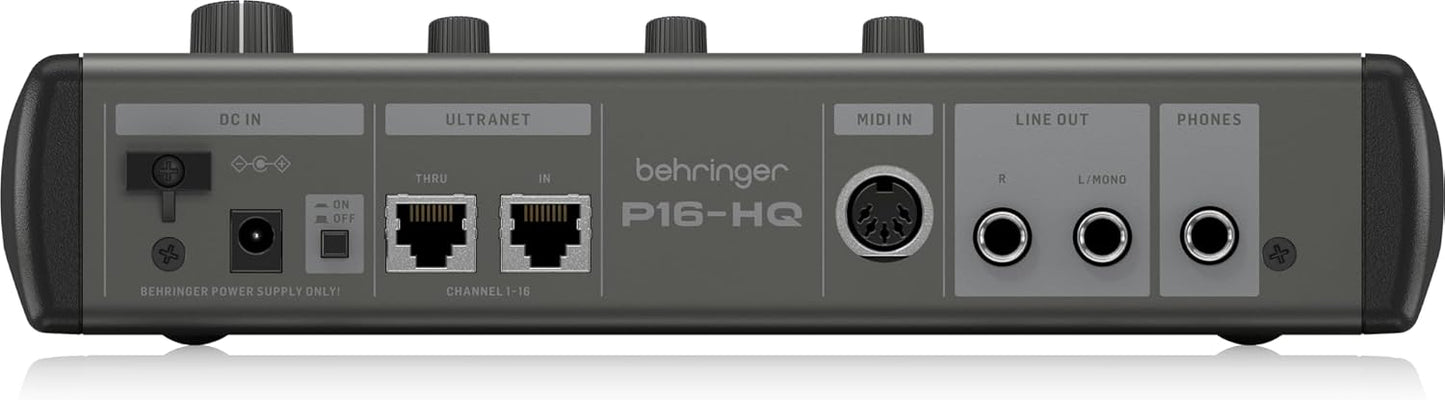 Behringer P16-HQ POWERPLAY 16-Channel Monitor Mixer