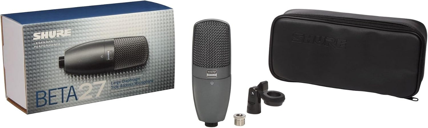 Shure BETA 27 Supercardioid Condenser Microphone