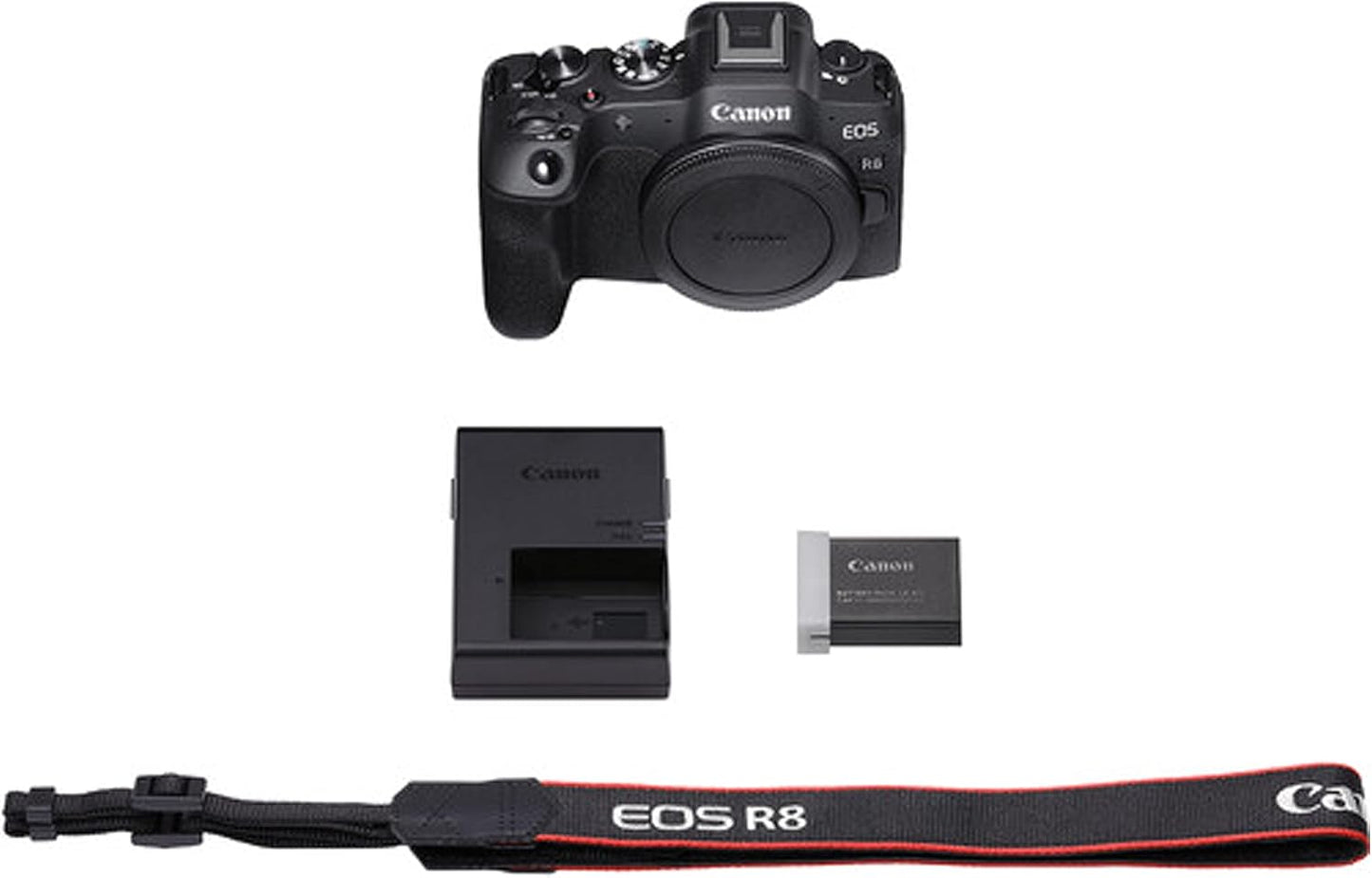 Canon EOS R8 Mirrorless Camera Body Bundle, Renewed