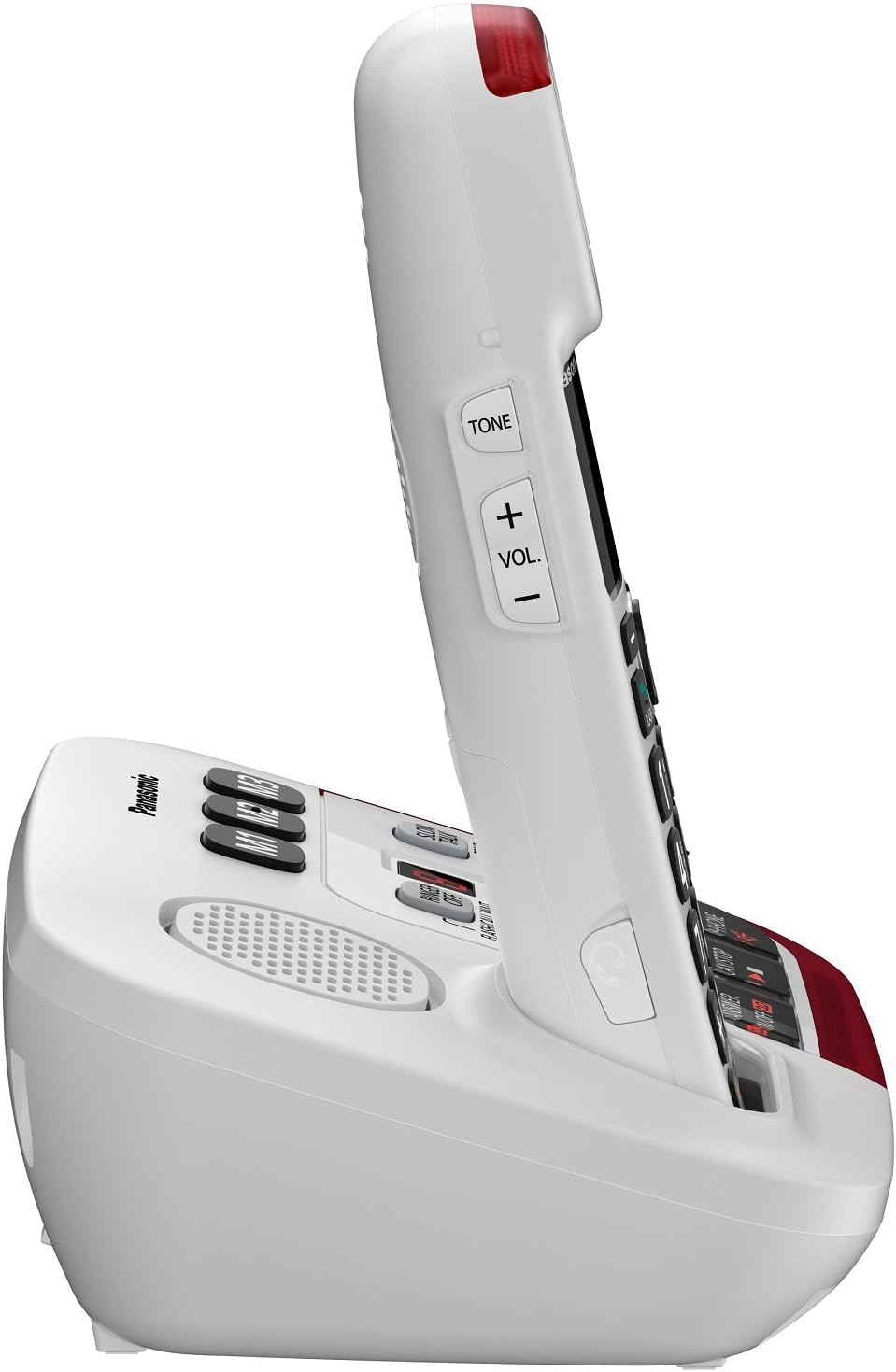 Panasonic KX-TGM420W Amplified Cordless Phone Answering Machine
