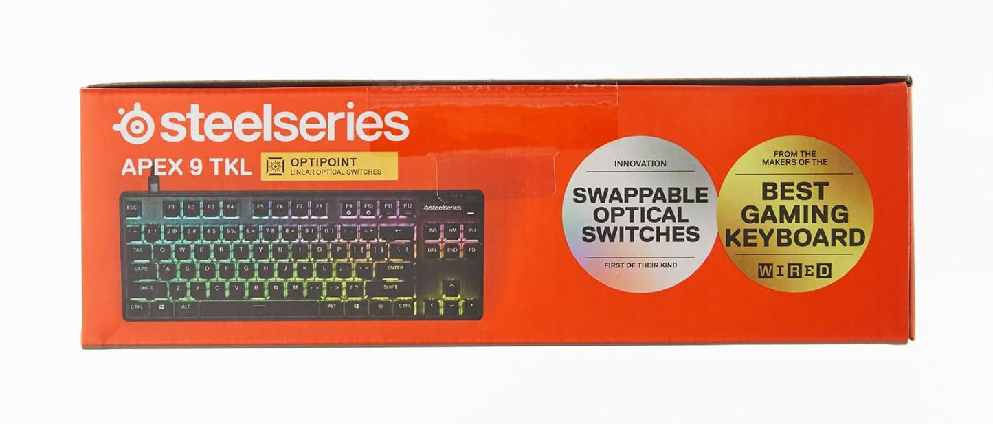SteelSeries Apex 9 TKL Optical Mechanical Gaming Keyboard