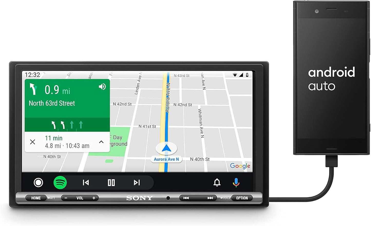 Sony STRDH590 Bluetooth Digital Media Receiver CarPlay Renewed