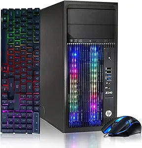 HP Z Series i5 RTX 2060 32GB RAM Gaming Desktop (Renewed)