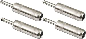 Switchcraft 184L 1/4" Mono Cable Plug (4 Pack)