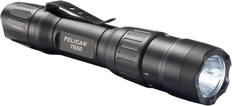 Pelican 7600: Rechargeable LED Tactical Flashlight — main product image