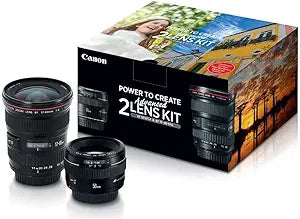 Canon 2515A034 Advanced Two Lens Kit 50mm & 17-40mm